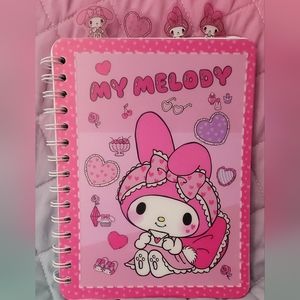 Adorable My Melody Tab Journal Notebook